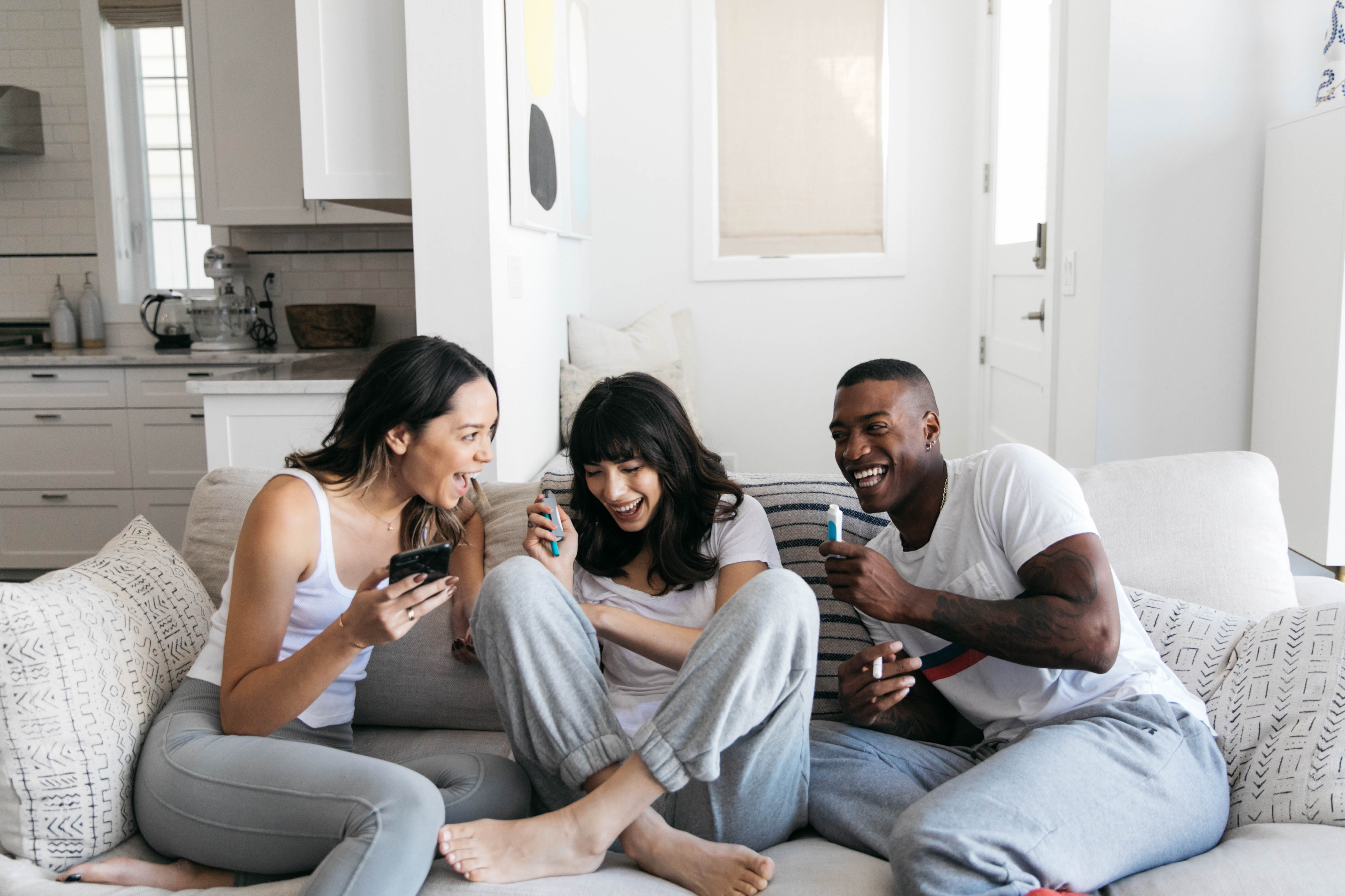 Friends enjoying time together with PHILTER